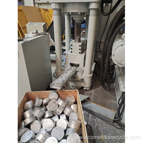 Aluminum Aluminium Scrap Metal Briquette Machine for Sale